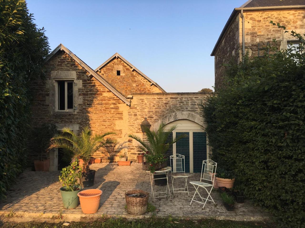Manoir De La Riviere 호텔 Saint-Louet-sur-Seulles 외부 사진